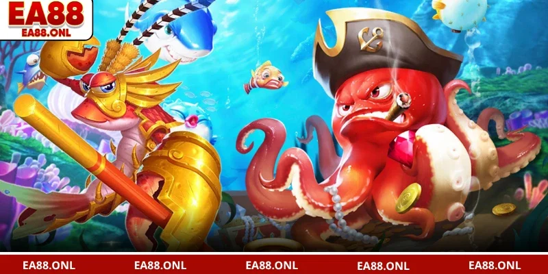 Bắn cá EA88 chơi game săn cá online đặc sắc